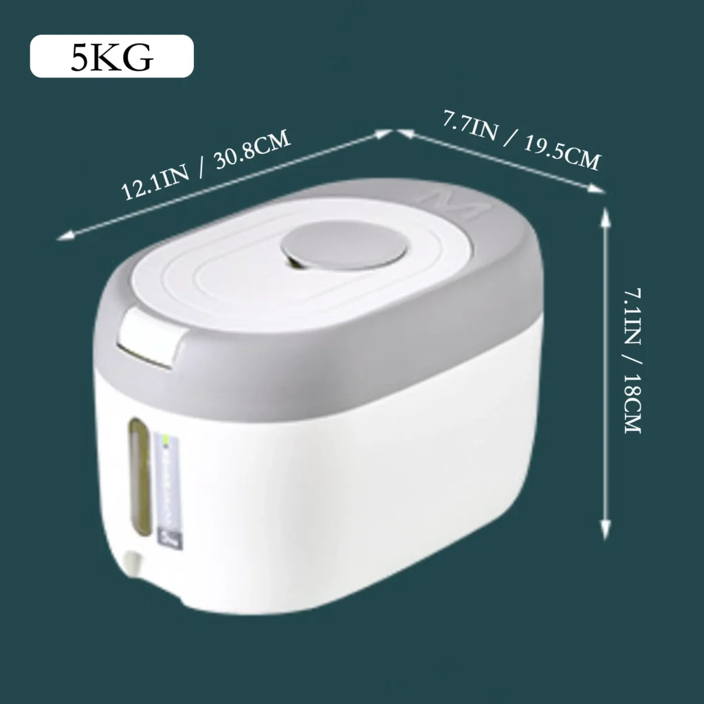 10KG Kitchen Plastic storage container Moisture-Proof