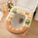 EVA Non-Slip Toilet Seat Cover, Waterproof Cushion, Comfortable Toilet Seat Cushion for Bathroom Use