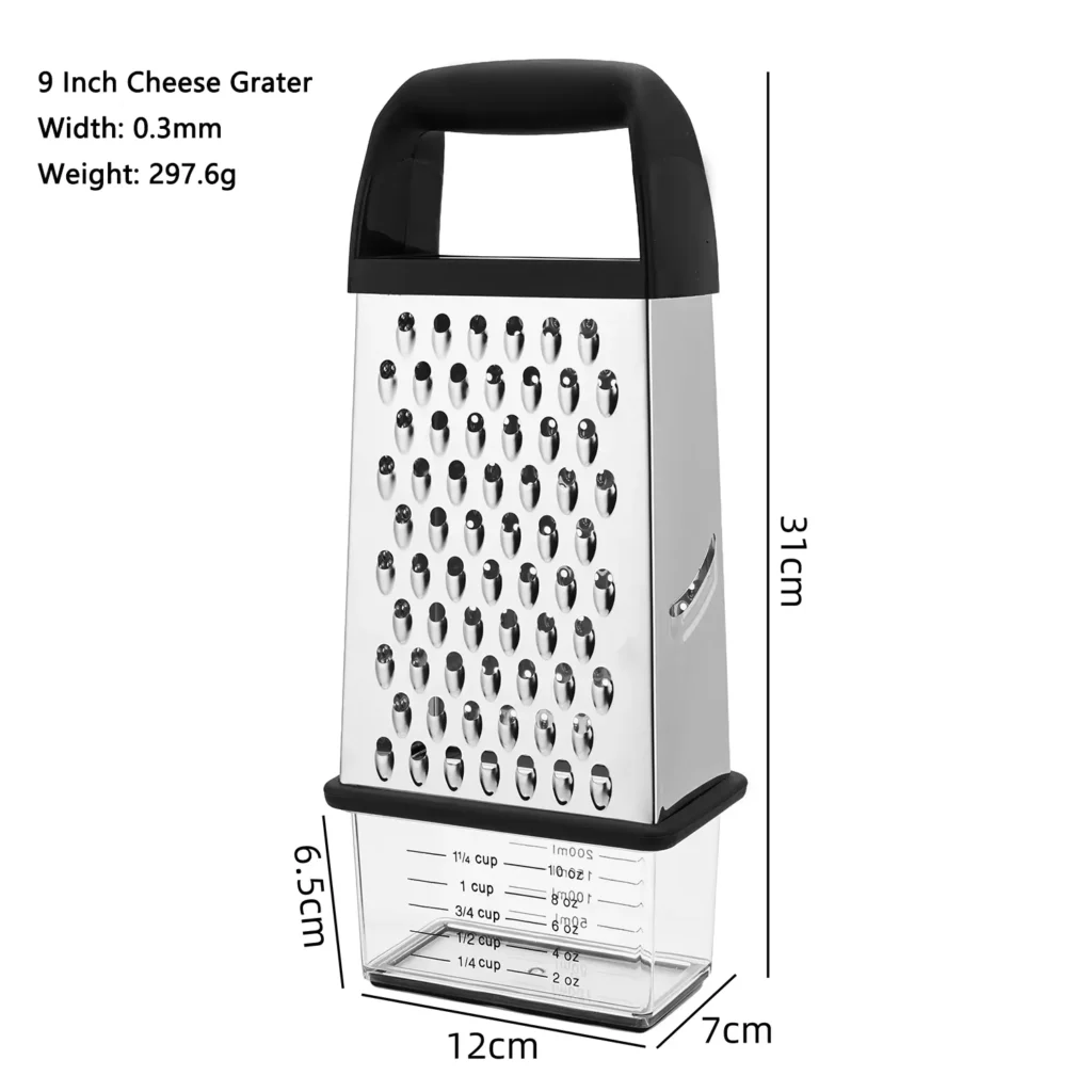 Stainless Steel Parmesan Box Cheese Grater